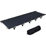 アウトドアコット ロータイプ 軽量 収納コンパクト 耐荷重150kg アウトドア ベッド 防災グッズ Mitsukin MOB65-BK