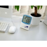 温度計 湿度計 温湿度計 デジタル 小型 ミニ コンパクト 遠くからでも見やすい 大画面 ドリテック O-206BL