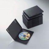 【即納】【代引不可】エレコム(ELECOM) DVDトールケース CCD-DVD03BK 製品型番：CCD-DVD03BK （4953103062030）