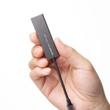 【即納】【代引不可】USBハブ USB Type-C 2ポートスリムハブ バスパワータイプ 超スリム 高級感 アルミボディ コンパクト 便利 シルバー サンワサプライ USB-3TCH24SN