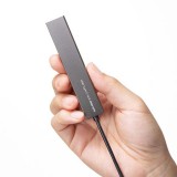 【即納】【代引不可】USBハブ USB Type-C 4ポートスリムハブ バスパワータイプ 超スリム 高級感 アルミボディ コンパクト 便利 シルバー サンワサプライ USB-3TCH25SN