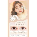 カラコン アイジェニック ナチュラルシリーズ ミニ 度あり 度数-1.75 マンスリーカラコン 1箱1枚入ｘ10箱セット 1か月 DIA14.2mm 小さめ カラーコンタクト 度つき 垢抜け ラテカラー EYEGENIC eyegenicmini175x10