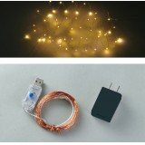 イルミネーションライト5m　USBアダプター付 電飾 クリスマス Xmas アーテック 75208