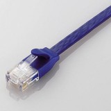 【即納】【代引不可】エレコム 10GBASE-T対応カテゴリー6A準拠フラットLANケーブル[15.0m] LD-GFA/BM15 LD-GFA/BM15