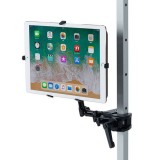 【代引不可】iPad・タブレット用 支柱取付けアーム 9.7～13インチ対応 クランプ式アーム フレキシブルアーム アームタイプスタンド サンワサプライ CR-LATAB27