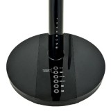 フルリモコン式DCリビング扇風機 DCモーター搭載 リモコン付き 7枚羽根 ブラック おおたけ GF-DC323FR(K)