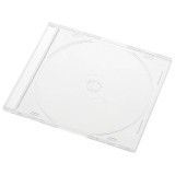BD DVD CDケース 厚さ5mm 1枚収納×50個パック クリア  OHM OA-RCD5M50P-C