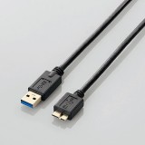 【即納】【代引不可】エレコム(ELECOM) USB3.0ケーブル（A-microB） 製品型番：USB3-AMB15BK（4953103632196）