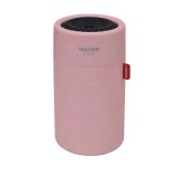 充電式USB円筒形加湿器 0.75L ピンク LEDライト リビング 寝室 ダイニング 乾燥 季節家電 テクノス EL-C077UP