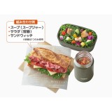 THERMOS 真空断熱スープランチセット カーキ スープジャー お弁当箱2個 サーモス JEA-801-KKI