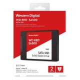 【沖縄・離島配送不可】【代引不可】内蔵SSD WD Redシリーズ NAS向け SATA6Gb/s 2TB 2.5inch Western Digital WDC-WDS200T1R0A