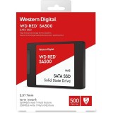 【沖縄・離島配送不可】【代引不可】内蔵型SSD WD Red 3D NANDシリーズ 500GB SATA 6Gb/s 2.5インチ 7mm 高耐久モデル WDS500G1R0A ソリッドステートドライブ ウエスタンデジタル Western Digital WDC-WDS500G1R0A