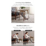 【北海道・沖縄・離島配送不可】【代引不可】折れ脚テーブル ブラウン HAGIHARA MT-6484BR