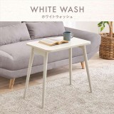 【北海道・沖縄・離島配送不可】【代引不可】折れ脚テーブル ホワイトウォッシュ HAGIHARA MT-6484WS