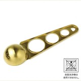 BONO BONO パスタメジャー＆計量スプーン ブラスカラー Brass color 1人～3人分 スパイス HLLH2150