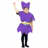衣装ベース C ワンピース 紫 ワンピ 運動会 イベント 衣装 仮装 コスチューム 競技 遊戯 ダンス 幼児用 アーテック 4256