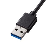 【即納】【代引不可】USB3.2 Gen1 ハブ付き ギガビットLANアダプタ 3ポート PC パソコン モバイル 携帯 周辺機器 サンワサプライ USB-3H322BKN