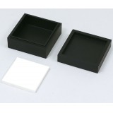 マルチ四角箱 黒塗装 白彫板セット ブラックボックス 小箱 小物入れ オリジナル 作成 彫刻 美術 アーテック 5268