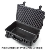 【代引不可】精密機器の持ち運びや保管に便利なキャリータイプのハードケース ハードツールケース（キャリータイプ） サンワサプライ BAG-HD3