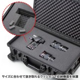 【代引不可】精密機器の持ち運びや保管に便利なキャリータイプのハードケース ハードツールケース（キャリータイプ） サンワサプライ BAG-HD3