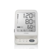 上腕式血圧計 CITIZEN 健康管理 デジタル 大画面液晶 130回×2人分をメモリー シチズン CHUH719