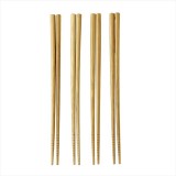 たけやか 気軽に使えるバンブー箸 4膳セット カトラリー 竹製 お箸 スティック  たけやか KJLF2349