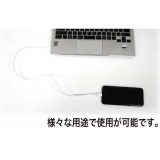 スマホ 充電 ケーブル USB ケーブル Type-C / Type-A対応 USBケーブル USB2.0 3A 2m ３カラー（ホワイト・ブラック・ピンク） バウト BUSAC2030200