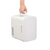 電子式保冷保温ボックス 5L ホワイト 2.8kg ポータブル 冷蔵庫 保温庫 冷温庫 家庭用 車載可 レジャー アウトドア OHM KAJ-R056R-W