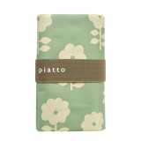 piatto レジャーシート フラワー GREEN 150ｘ90cm 2～3人用 敷物 レジャー シート アウトドア ビーチ 遠足  piatto A759GR