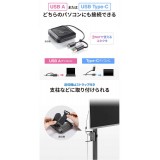 【即納】【代引不可】WEBカメラ無線化キット USB A TypeC コネクタ コンパクトサイズ サンワサプライ CMS-EXW01