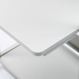 【即納】【代引不可】パソコンラック スライド式マウステーブル付 キャスター付 省スペース型ラック パソコンデスク オフィス家具 シンプル ライトグレー サンワサプライ RAC-EC36N