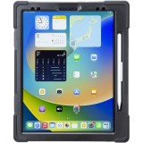 【即納】【代引不可】iPad12.9インチ用耐衝撃ケース(ハンドル、スタンド、ショルダーベルト付き） サンワサプライ PDA-IPAD2017BK