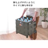 【北海道・沖縄・離島配送不可】【代引不可】フォールディングキャリーワゴン 折りたたみ 大容量 買い物 アウトドア キャンプ 東谷 LFS-35