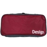 SEデザインバッグ えんじ 絵具バッグ 絵具入れ 画材バッグ 画材入れ 道具バッグ 道具入れ かばん 図工 美術 アーテック 10318