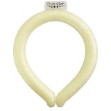 ネッククーラー PCM COOLER ラウンドタイプ Lサイズ イエロー メンズサイズ 首冷却 暑さ対策 特殊冷却物質 通勤 通学 アウトドア スポーツ グローバルジャパン -