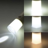 ＬＥＤトーチ＆ランタン（給電用USBポート/蓄光帯付き/単３形×4本使用/300 lm/連続使用 白色HIGHで7時間/保護等級IPX4） OHM LP-300AU-W