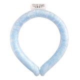 ネッククーラー PCM COOLER ラウンドタイプ Lサイズ ブルー メンズサイズ 首冷却 暑さ対策 特殊冷却物質 通勤 通学 アウトドア スポーツ グローバルジャパン -