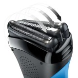 BRAUN (ブラウン) メンズ 電気シェーバー シリーズ3 ベーシックモデル 肌の凹凸に自在に対応 水洗い・お風呂剃り対応 急速充電 ブルー ブラウン 310S