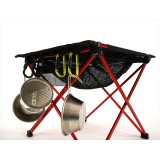 バイクツーリングキャンプにジャストサイズ。ツーリングライダーズのための、使い勝手の良い超軽量コンパクト折りたたみテーブル。 DOD TB1-461