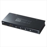 【代引不可】HDMI切替器 4入力・1出力 4K/HDR/HDCP2.2対応 映像 音声 映画 ゲーム 高輝度HDR サンワサプライ SW-HDR41H