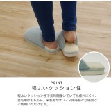 【代引不可】ルームシューズ スリッパ レディース Mサイズ 約22～25cm 秋冬 イケヒコ MOE401