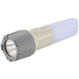 ＬＥＤトーチ＆ランタン（蓄光スイッチ/トーチ260 lm、ランタン160 lm/単4形×3本使用/IPX4） OHM LHP-N260-W