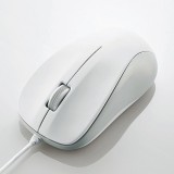 【即納】【代引不可】エレコム USB光学式マウス （Mサイズ）ホワイト 製品型番：M-K6URWH/RS