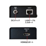 【即納】【代引不可】HDMIエクステンダー 受信機のみ LANケーブル1本で接続可能 サンワサプライ VGA-EXHDLTR