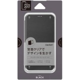 iPhoneX 用 フリップハードケース ブラック PGA PG-17XFP41BK