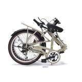 【北海道・四国・九州・沖縄・離島配送不可】【代引不可】折りたたみ 自転車 20インチ 6段ギア LEDオートライト MYPALLAS MF204 KURVE