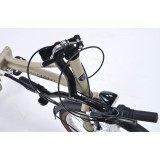 【北海道・四国・九州・沖縄・離島配送不可】【代引不可】折りたたみ 自転車 20インチ 6段ギア LEDオートライト MYPALLAS MF204 KURVE