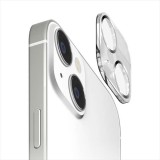 iPhone15 iPhone15Plus 対応 カメラフルプロテクター クリア シルバー  Premium Style PG-23ACLG04SV