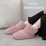 MARSH ルームブーツ レディースサイズ 23～24.5cm もちもち 冬用 ブーツタイプ 室内履き MARSH A583