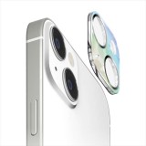 iPhone15 iPhone15Plus 対応 カメラフルプロテクター オーロラ シルバー  Premium Style PG-23ACLG07SV